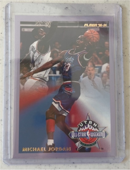 1993-94 Fleer #5 Michael Jordan All-Star Weekend — front