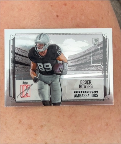 2024 Topps Signature Class Gridiron Ambassadors #GA-11 Brock Bowers — front