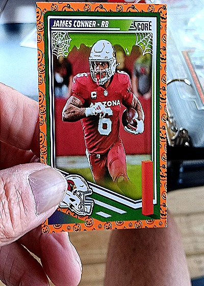 2025 Panini Score A Treat #114 James Conner — front