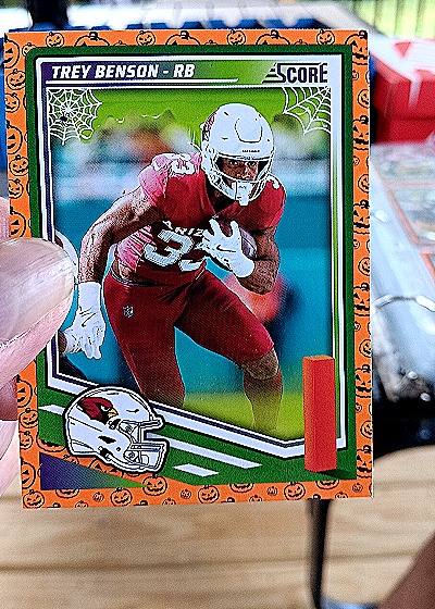 2025 Panini Score-A-Treat Trey Benson — front