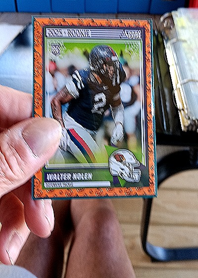 1990 Score #209 Marker Aiken — front