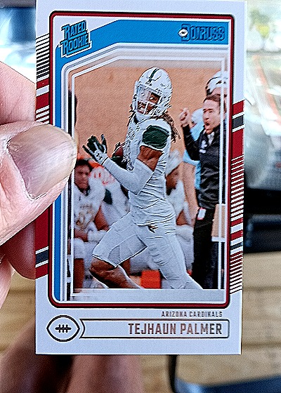 2024 Panini Donruss #384 Tejhaun Palmer — front