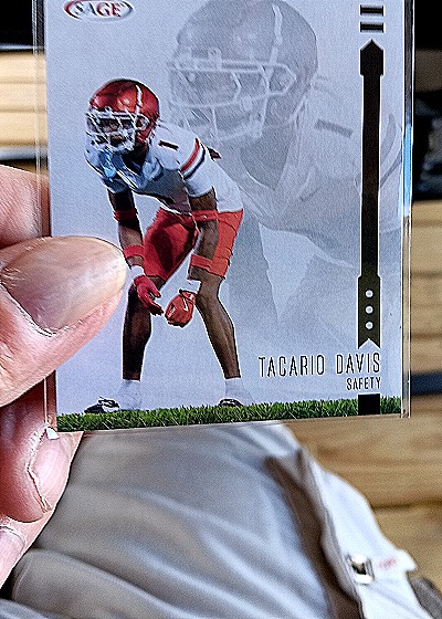 2025 Sage High Series Black #138 Tacario Davis — front