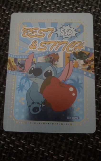 Disney Best & Stitch SSP LST-SSP12 — front