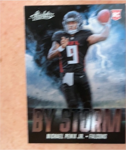 2024 Panini Absolute - By Storm #BS-MPJ Michael Penix Jr. — front