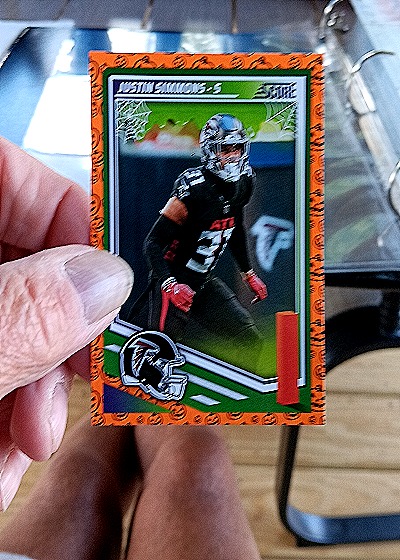 2025 Panini Score-A-Treat #240 Justin Simmons — front