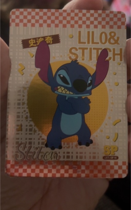 2024 Disney Lilo & Stitch Stitch Character Card — front