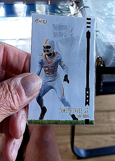2025 Sage #122 James Pearce Jr. — front