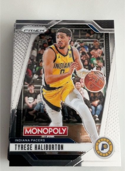 2024-25 Panini Prizm Monopoly #58 Tyrese Haliburton — front