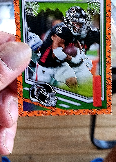 2025 Panini Score A Treat #56 Tyler Allgeier Atlanta Falcons — front