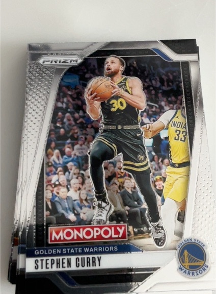 2024-25 Panini Prizm Monopoly #83 Stephen Curry — front