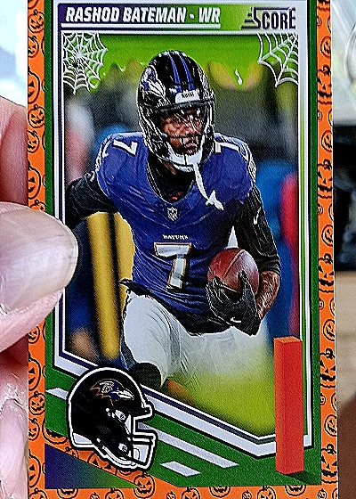 2025 Panini Score-A-Treat #201 Rashod Bateman — front