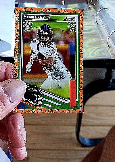 2025 Panini Score A Treat Halloween #236 Isaiah Likely — front