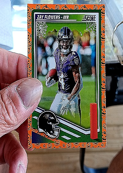 2025 Panini Score-A-Treat #267 Zay Flowers — front