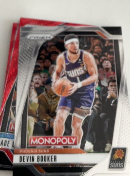 2024-25 Panini Prizm Monopoly #77 Devin Booker — front