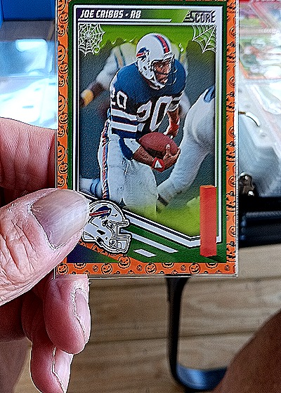 1984 Score #300 Joe Cribbs — front