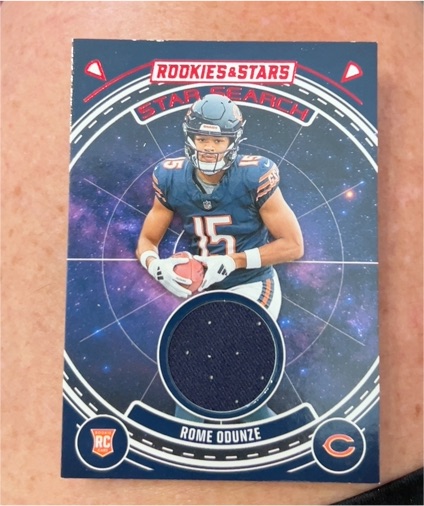 2024 Panini Rookies & Stars Star Search # Rome Odunze — front