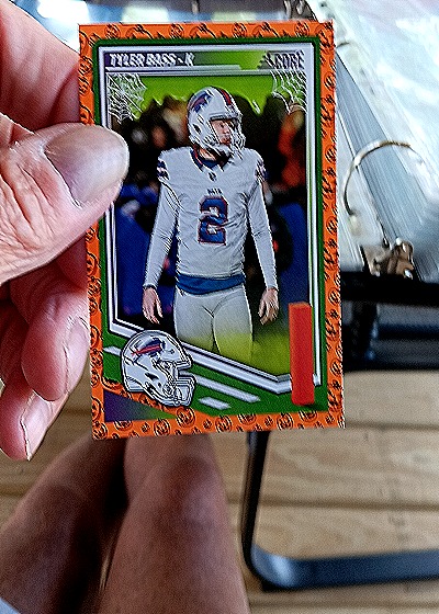 2025 Score A Treat Halloween #96 Tyler Bass — front