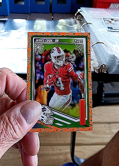 2024 Panini Score-A-Treat #124 James Cook — front