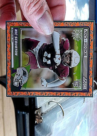 2025 Panini Score-A-Treat Rookie Mecourin — front