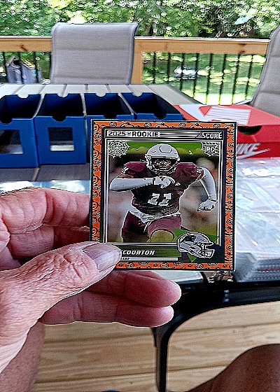 2025 Panini Score-A-Treat Rookie Courton — front