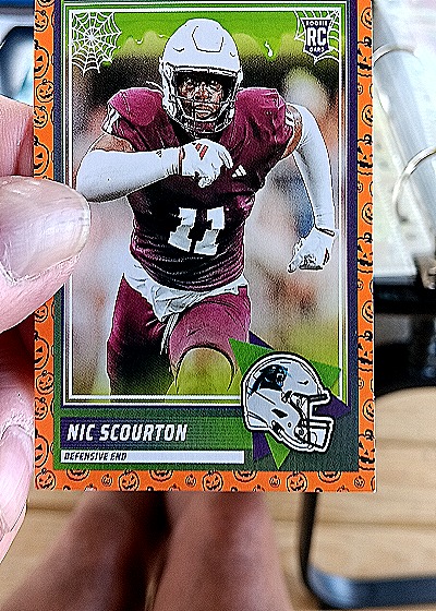 2025 Panini Score A Treat #27 Nic Scourton — front