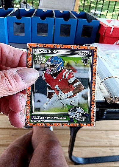 2025 Panini Score A Treat Rookie #RC Princely Umanmielen — front