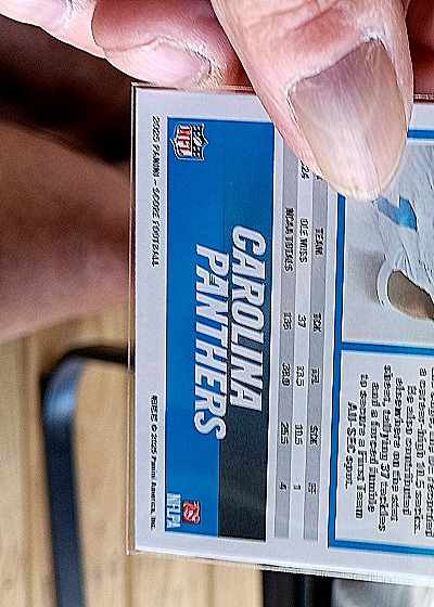 2025 Panini Score A Treat #86 Princely Umanmielen — back