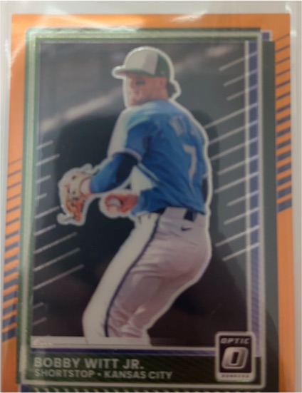 2025 Donruss Optic #27 Bobby Witt Jr. — front