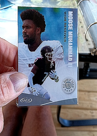 2025 SAGE High Series #157 Moose Muhammad III — front