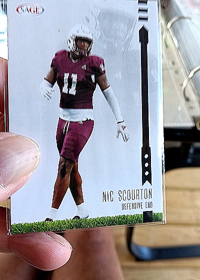 2025 Sage High Series #185 Nic Scourton — front
