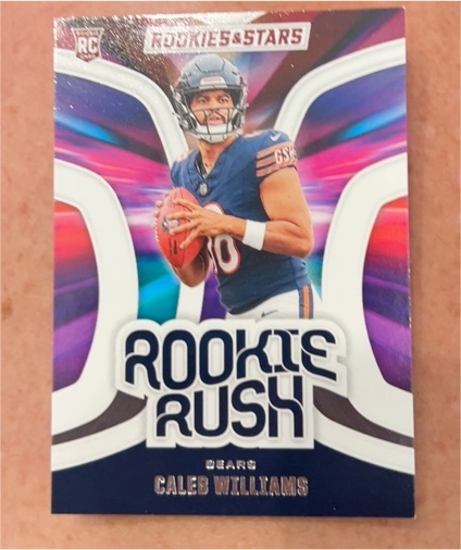 2024 Panini Rookies & Stars Rookie Rush #RR-CWS Caleb Williams — front