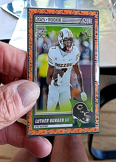 2025 Panini Score A Treat #18 Luther Burden III — front