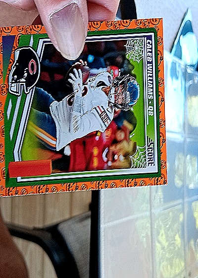 2025 Panini Score-A-Treat Halloween #107 Caleb Williams — front
