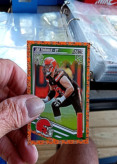 2025 Panini Score A Treat Halloween #59 Joe Thomas — front