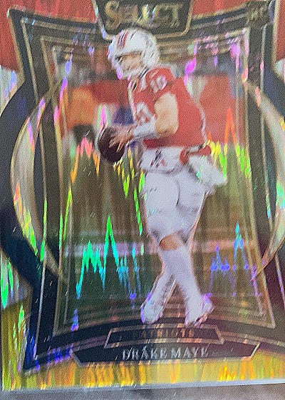 2024 Panini Select #27 Drake Maye — front