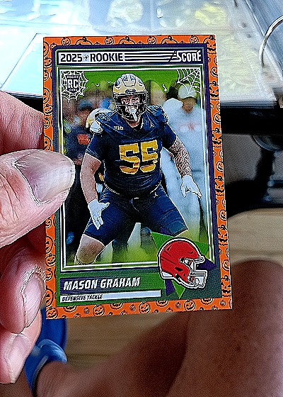 2025 Panini Score-A-Treat #22 Mason Graham — front