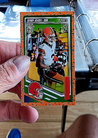 2025 Panini Score-A-Treat #265 Jerry Jeudy Cleveland Browns — front