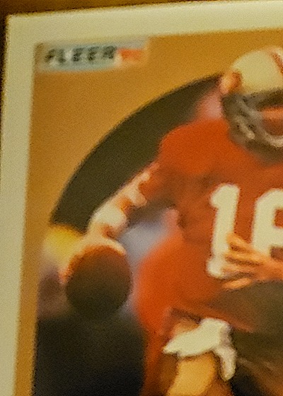 1958 Fleer #19 Sonny Jurgensen — front