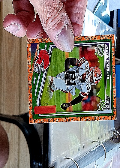 2021 Panini Score #174 Denzel Ward — front