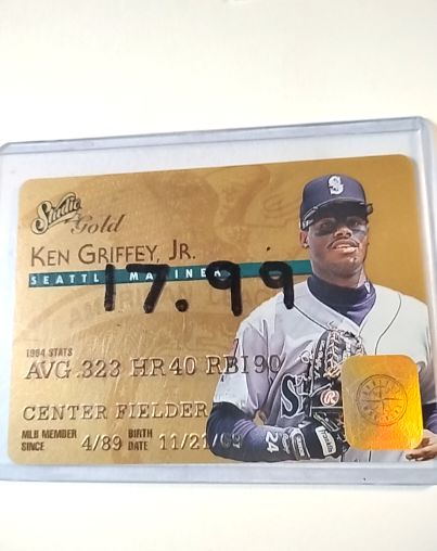 1995 Donruss Studio Gold #5 Ken Griffey Jr. — front