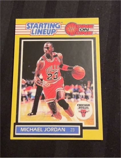 1989 Kenner Starting Lineup One On One #5 Michael Jordan — front