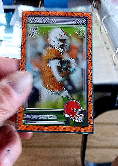 2025 Panini Score-A-Treat #52 Dylan Sampson — front