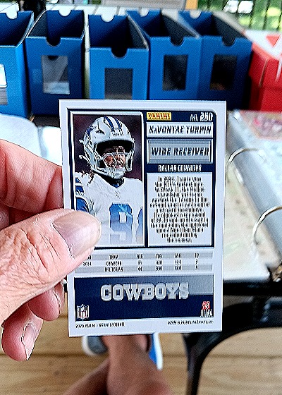 2025 Panini Score A Treat Halloween #291 KaVontae Turpin — back