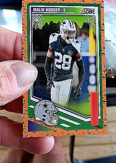 2025 Panini Score A Treat Halloween #95 Malik Hooker — front