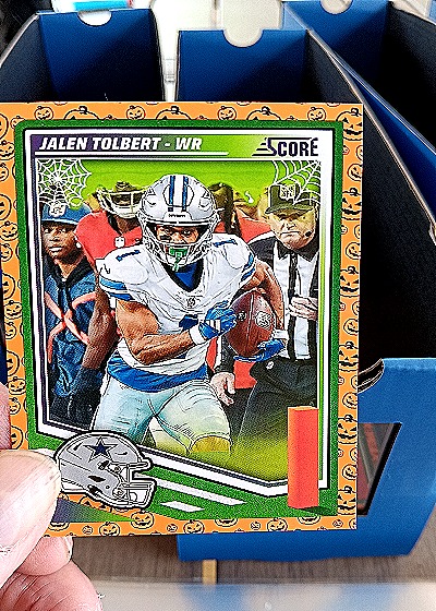 2025 Panini Score A Treat Halloween #199 Jalen Tolbert — front