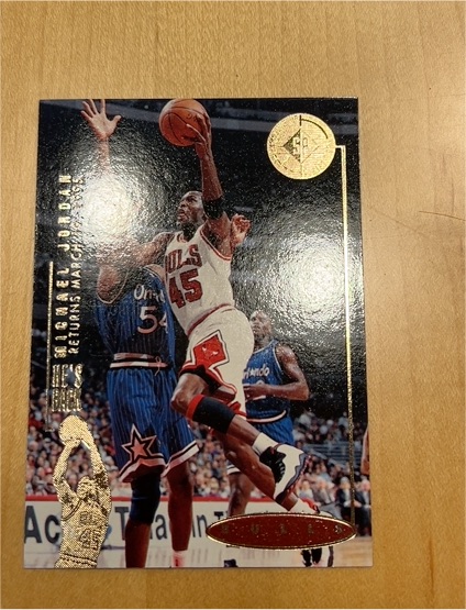 1994-95 SP Championship #41 Michael Jordan — front