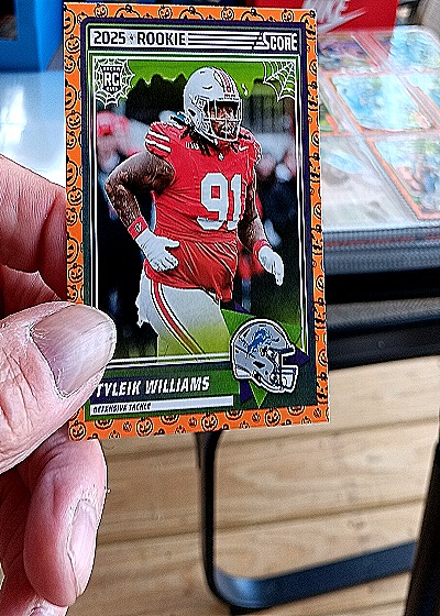 2025 Panini Score A Treat #85 Tyleik Williams — front