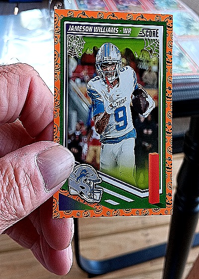2025 Panini Score A Treat Halloween #290 Jameson Williams — front