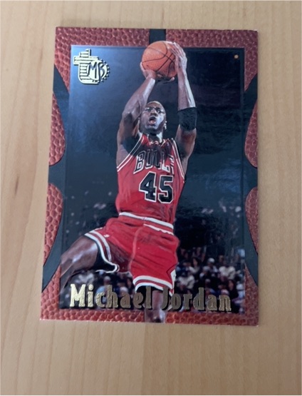 1995 Topps TMB Embossed #121 Michael Jordan — front
